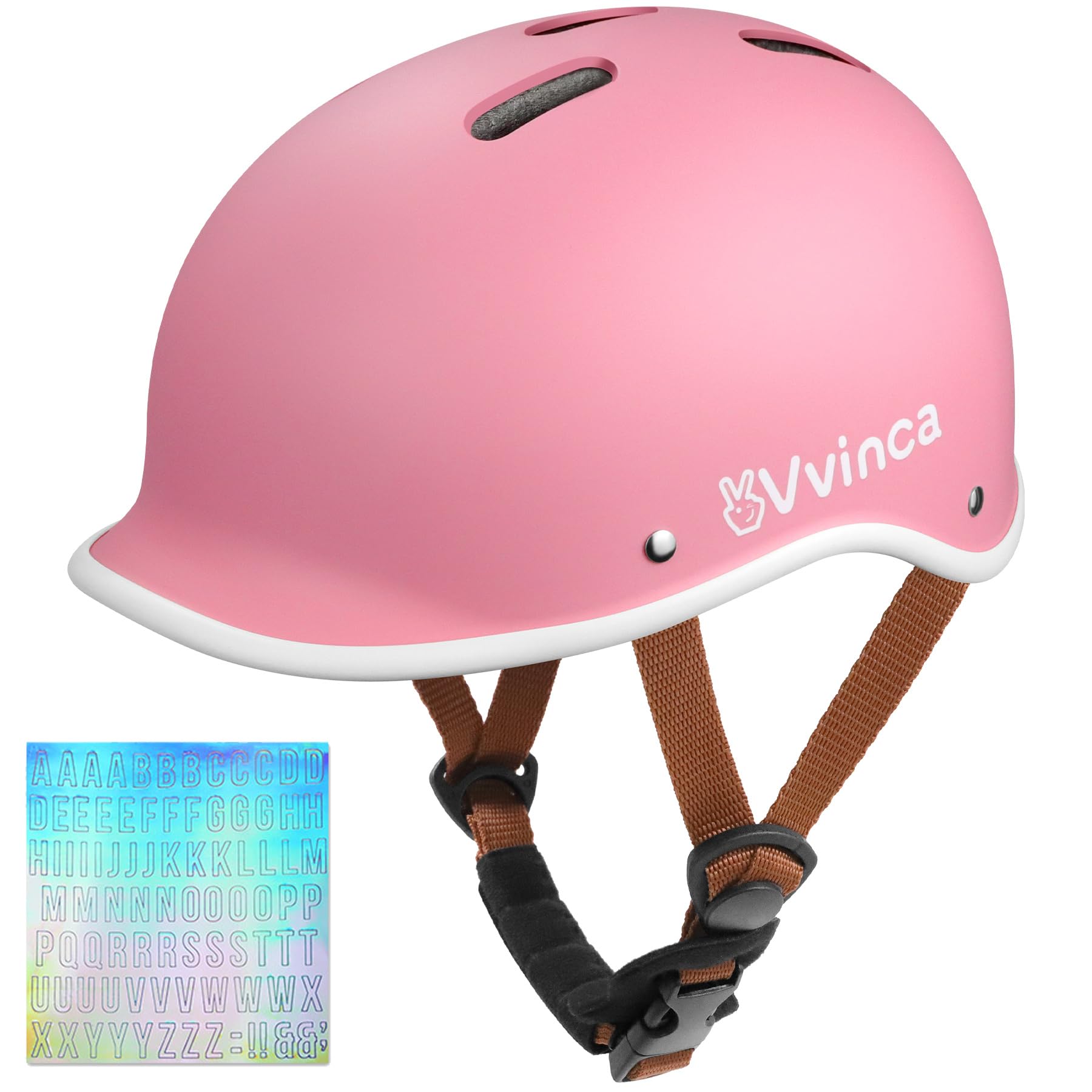 Vvinca Kids/Toddler Bike Helmet to Children 1/2/3/4/5/6/7/8 Years Old