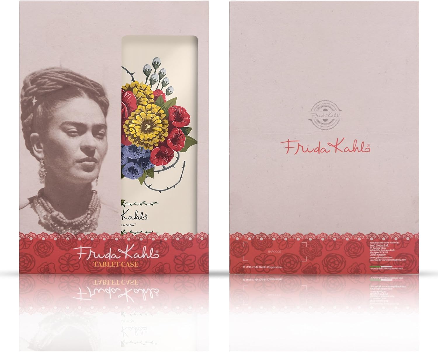 Head Case Designs Officially Licensed Frida Kahlo Girl Power Art & Quotes Leather Wallet Case Compatible with Apple iPad Pro 13 M4 2024