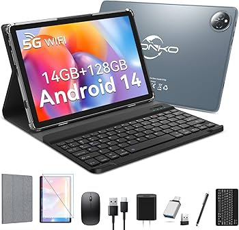 Amazon.co.jp: 最新 2025 Android14 タブレット10インチ2in1タブレット