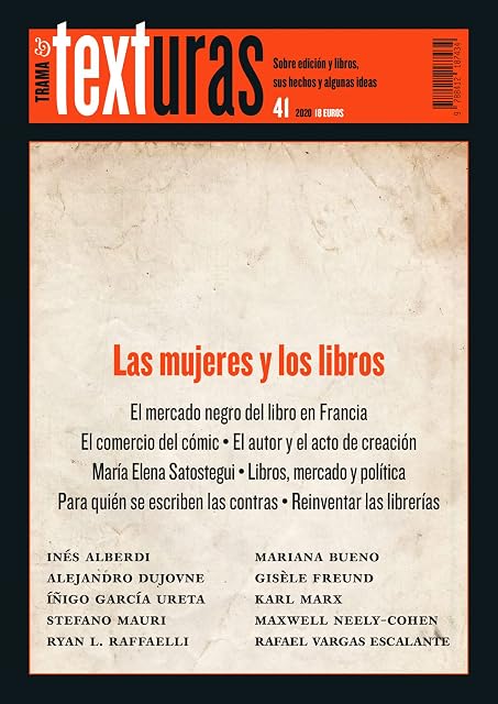 Portada de Texturas 41: las mujeres y los libros