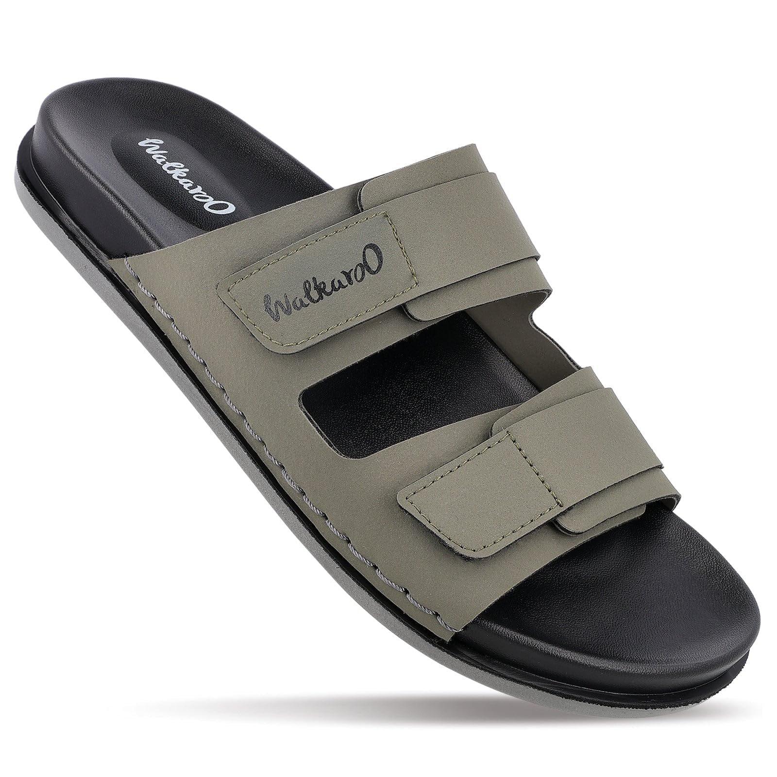 WALKAROO Comfort Sandal For Mens|CloudStep Dual-Density PU Sole – Ultimate Comfort|Stylish Casual Wear|WE1347 (B0CWH8452N) Amazon Price History, Amazon Price Tracker
