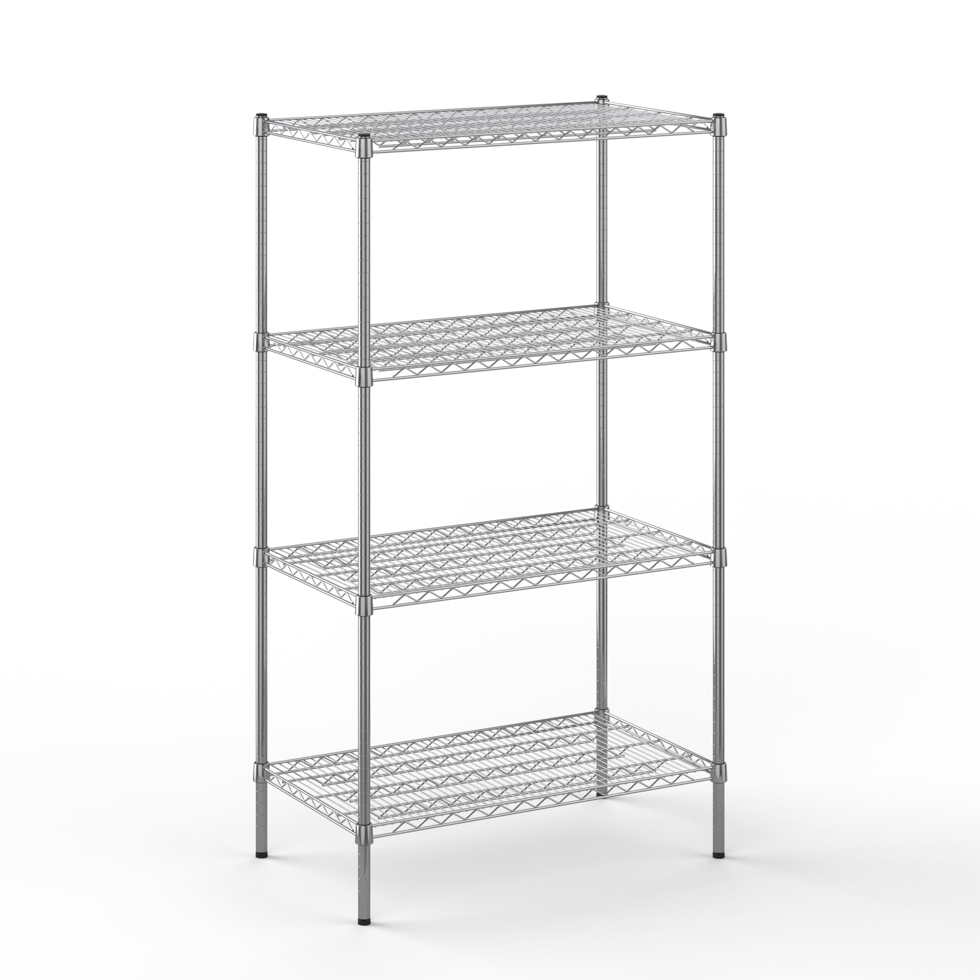 21" Deep x 36" Wide x 64" Height Wire Shelving Kit | 4-Tier | NSF Commercial Storage Rack Unit