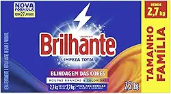 Brilhante Limpeza Total - Sabão Em Pó 2 2Kg