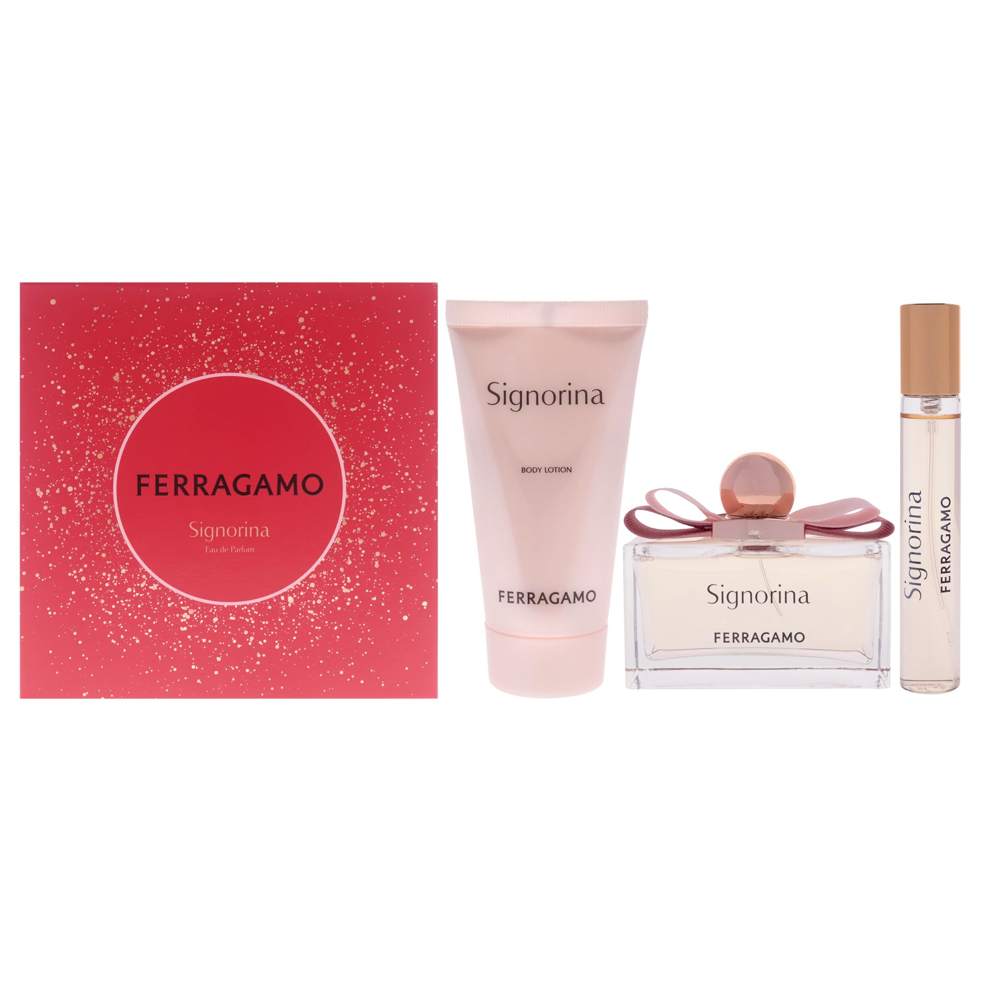 Signorina by Salvatore Ferragamo for Women - 3 Pc Gift Set 3.4oz