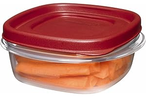 Rubbermaid Easy Find Lid Square 1-1/4-Cup Food Storage Container