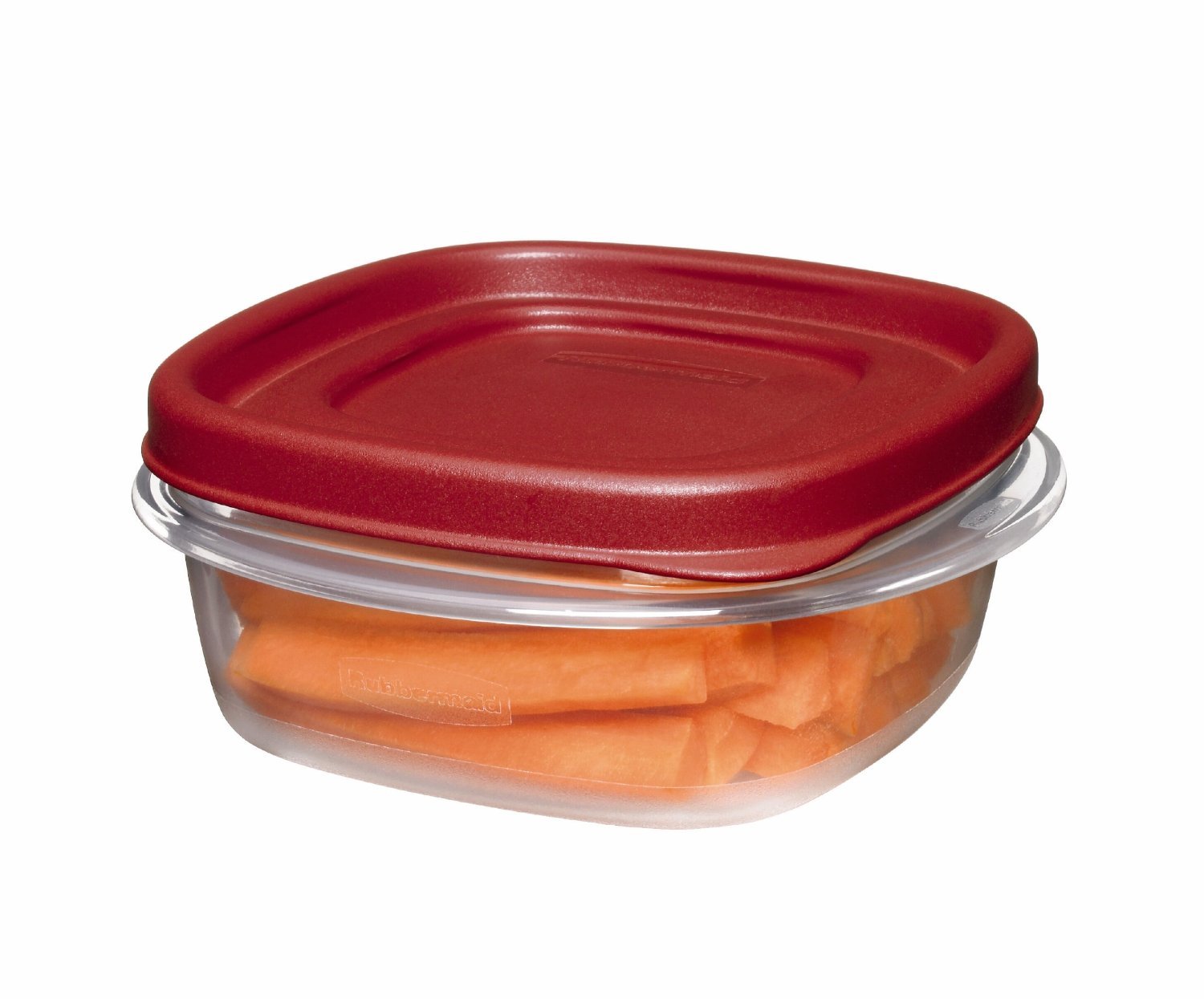 Easy Find Lid Square 1-1/4-Cup Food Storage Container, 1 Count (Pack of 8)