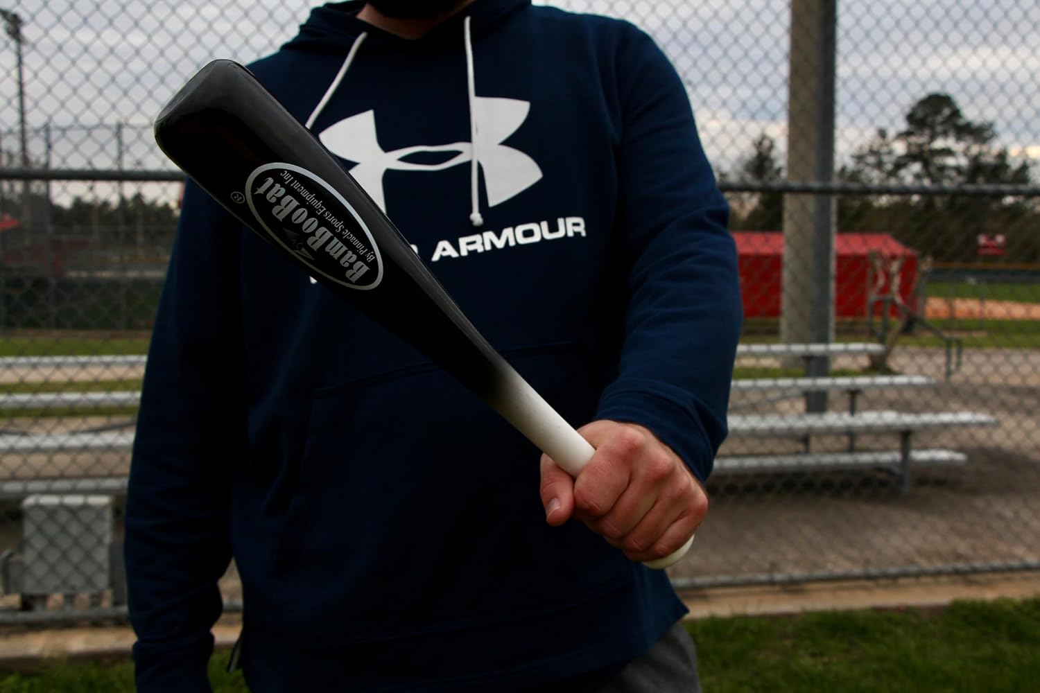 BamBooBat by PINNACLE SPORTS EQUIPMENT INC. Adult Baseball and Softball Wood One Hand Training Bat- 18 Inch or 21 Inch