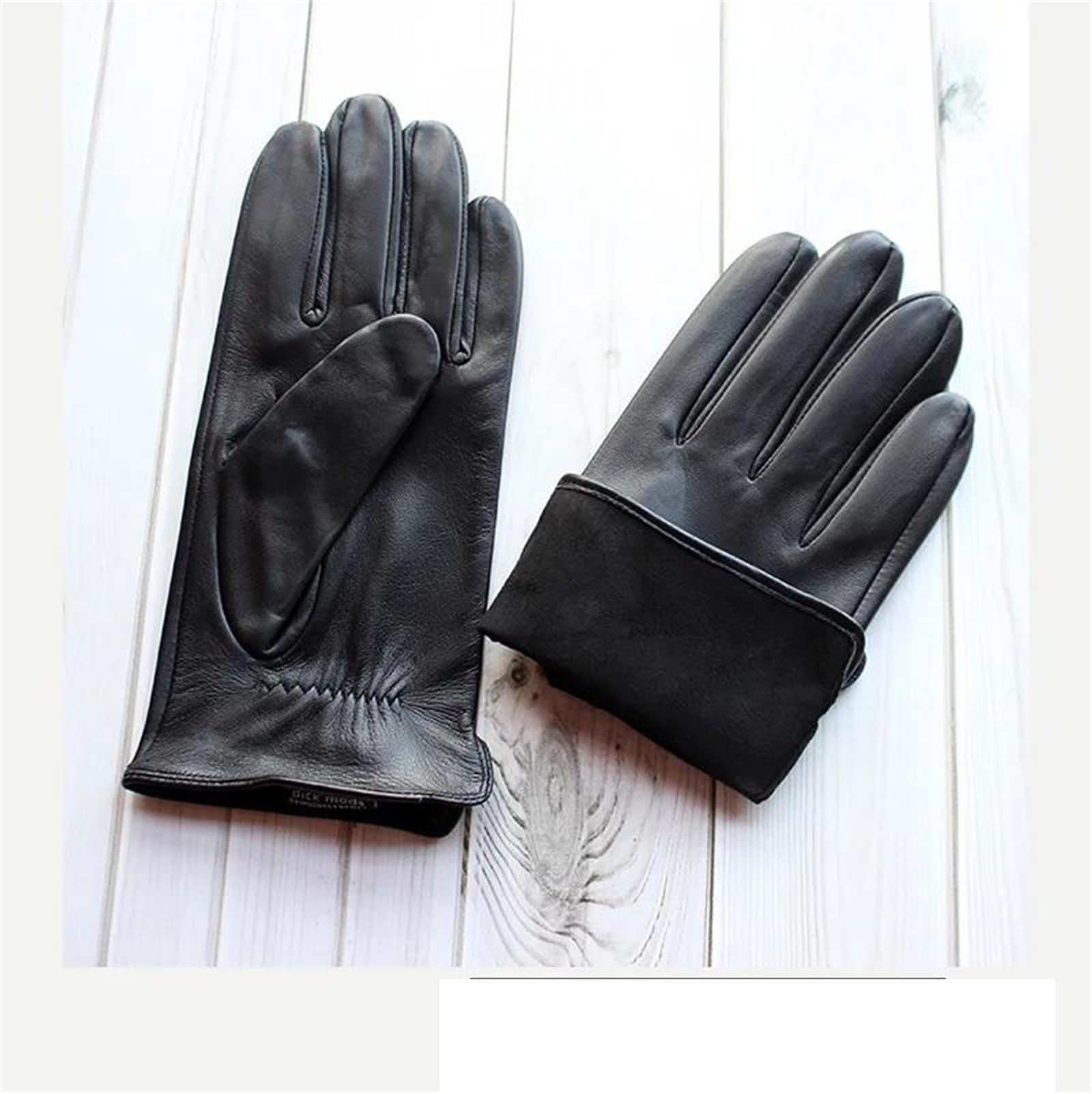 Herren-Handschuhe aus echtem Schaffell, dünne Rayon-gefütterte Touchscreen-Handschuhe, Sommer, Outdoor, Fahrrad-Handschuhe