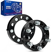 Vista 12 de KAX Espaciadores de rueda 4x4, adaptadores de espaciadores de rueda de 1" con pernos de 1/2" x20, diámetro del cubo de 59 mm, 2 piezas para Xpress
