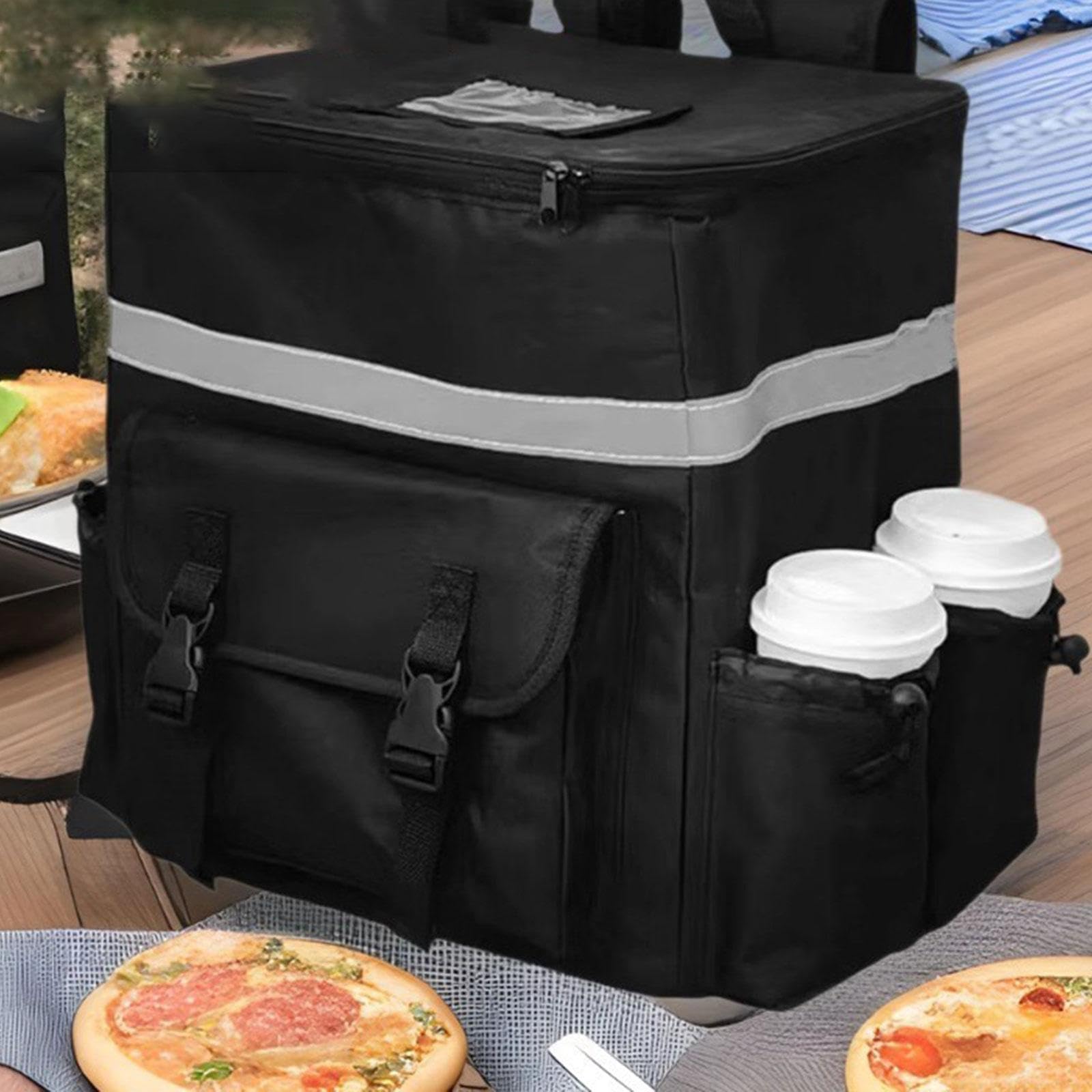 Mochila de Entrega de Comida, Bolsa Reutilizable para Playa, Comestibles Y Actividades Al Aire Libre