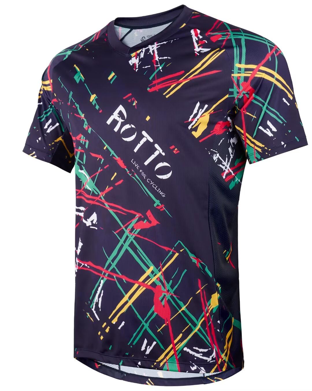 ROTTO Radlerhose Herren Fahrradhose Kurz Radhose Gepolstert