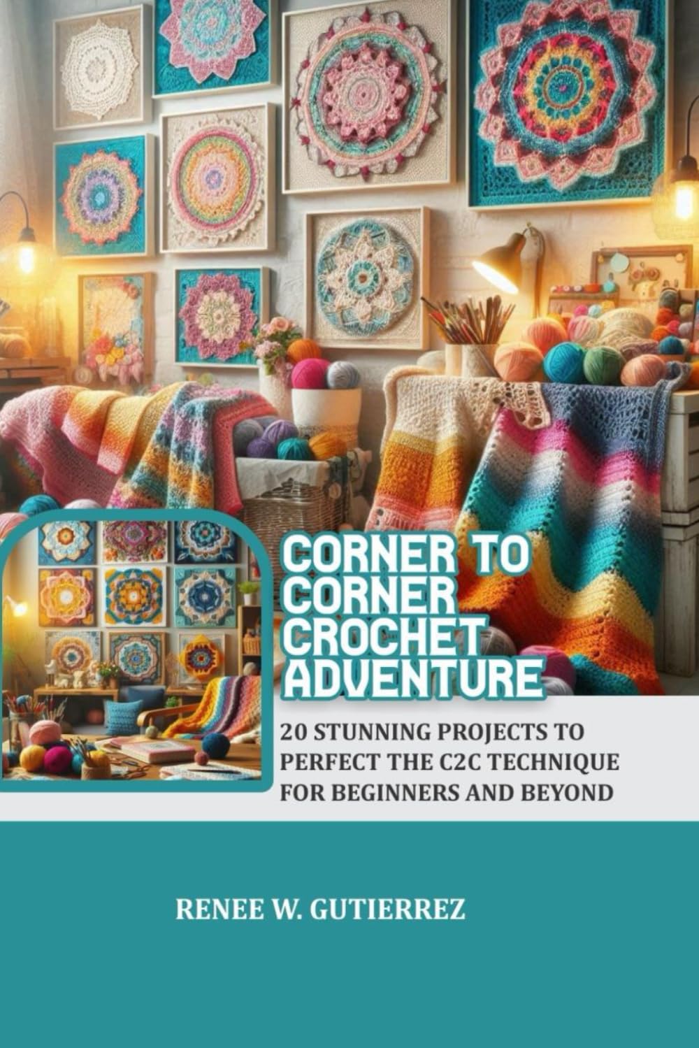 Corner to Corner Crochet Adventure: 20 Stunning projects to perfect the C2C technique for beginners and beyond