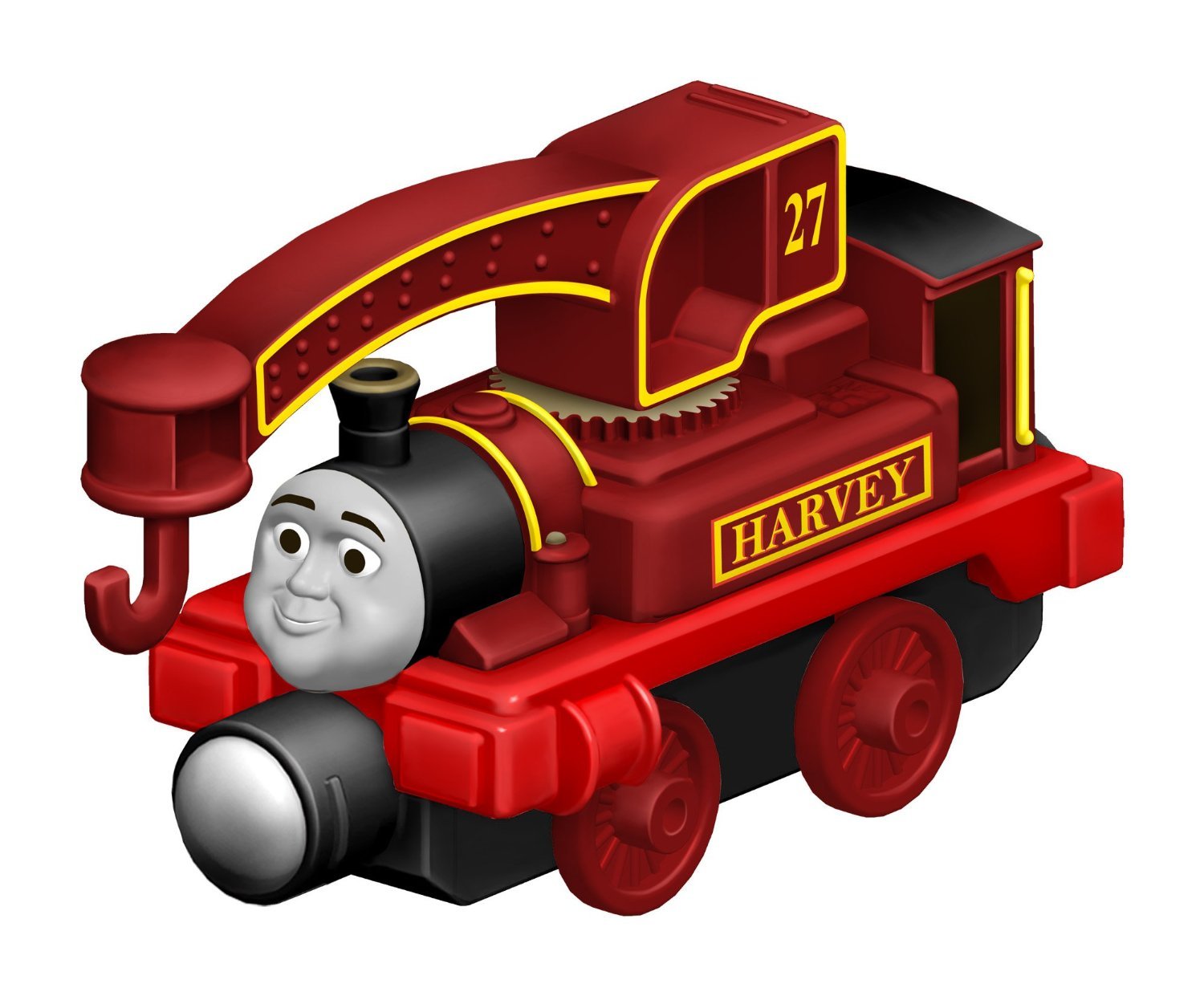 きかんしゃトーマス　木製レールシリーズ　ハーヴィー 希少 きかんしゃトーマス木製レールシリーズ HARVEY - メルカリ