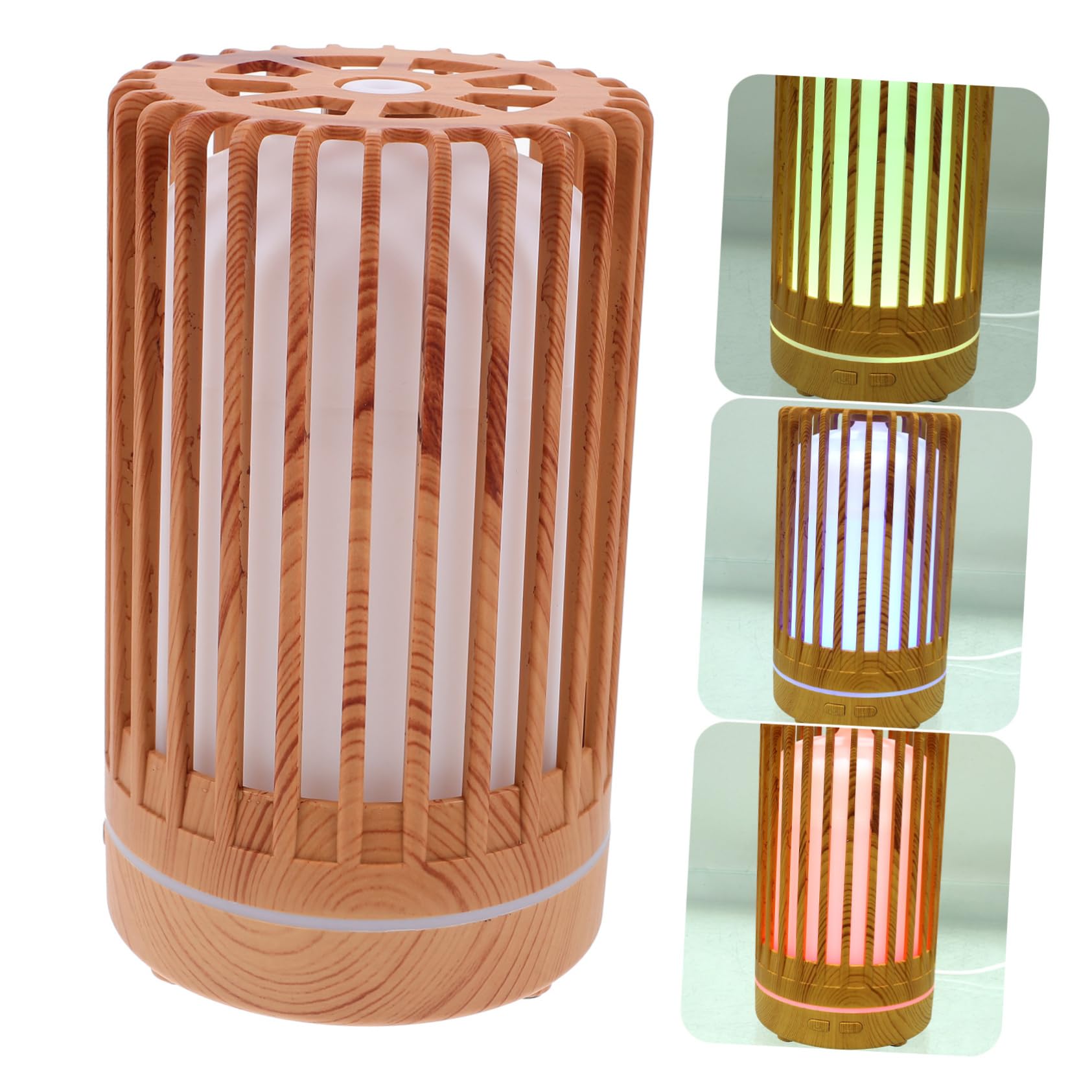 FRCOLOR Diffusore Di Aromi Per Camera Da Letto e Ufficio Umidificatore Per Oli Essenziali Per Soggiorno e Auto Design Elegante e Pratico