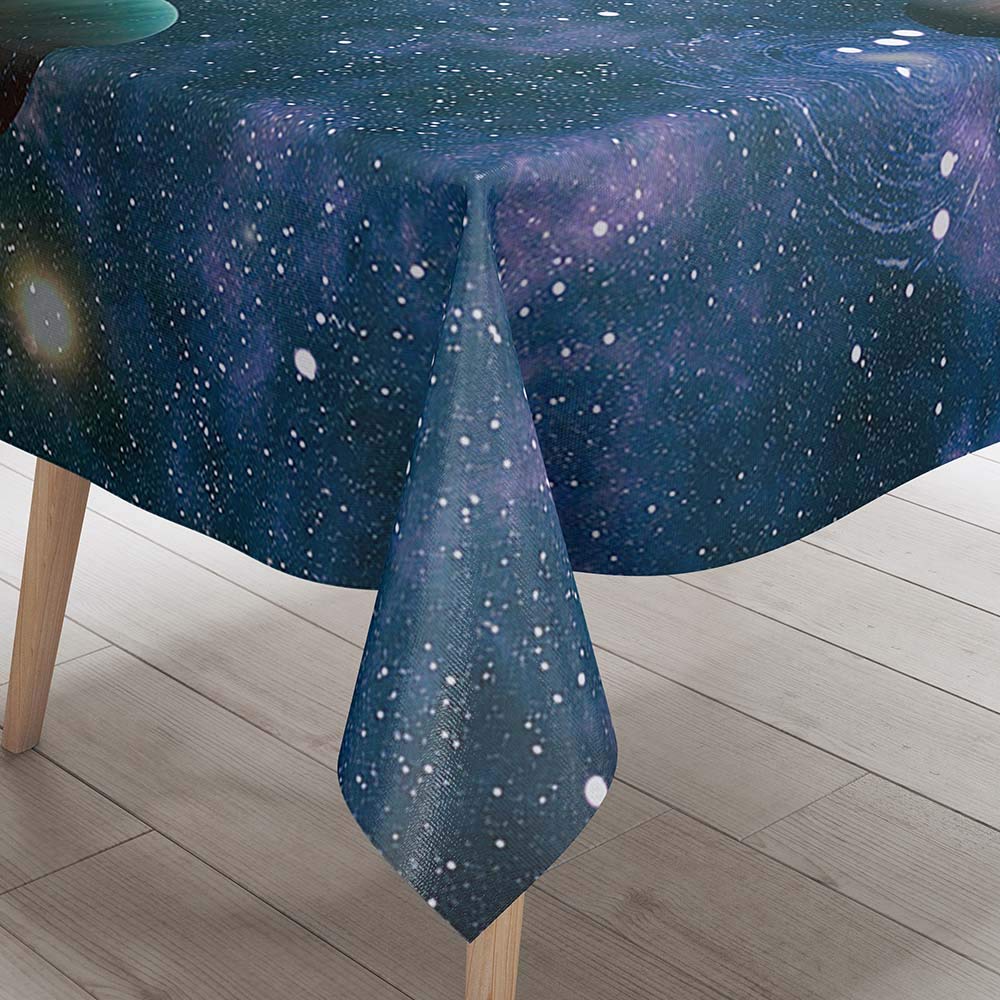 DOTBUY Nappe Rectangulaire 3D Nappe En Polyester Impermeable L'épreuve