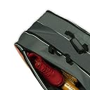 Hundred Ace Kit Bag Double Compartment with Side Pouch (6in1) Kit Bag (DK Grey) gallery image