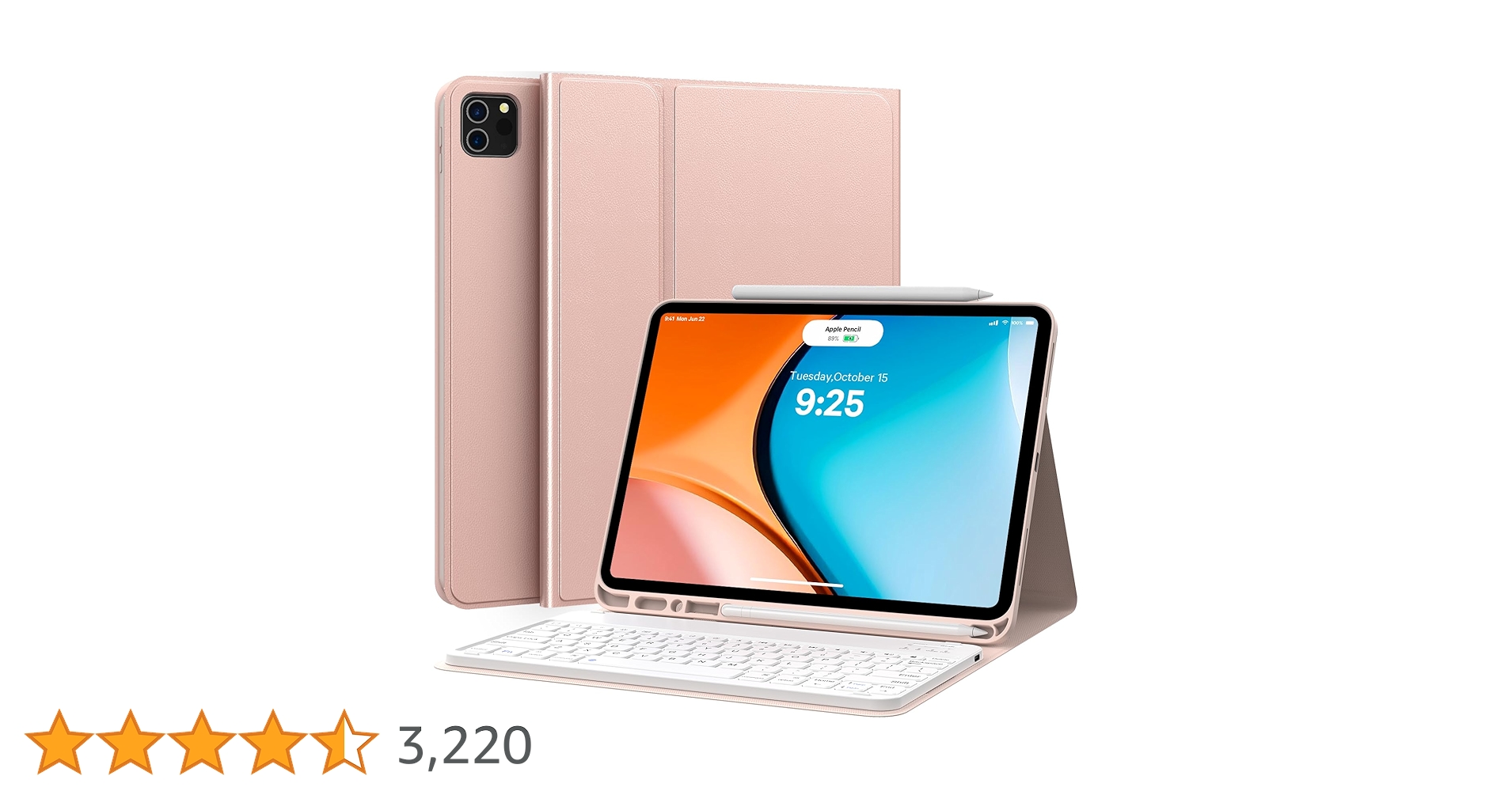 Amazon.in: Buy CHESONA Ipad Pro 12.9 Inch 2021 Case With Keyboard