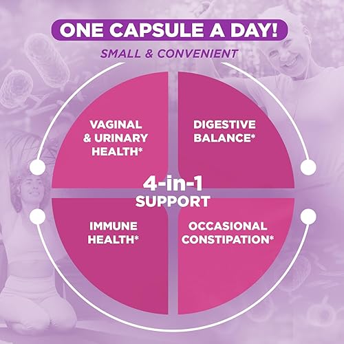 Miniatura 3 de Vital Planet - Vital Flora - Probióticos diarios para mujeres mayores de 55 años, 60 mil millones de UFC, diversas cepas, prebióticos orgánicos,