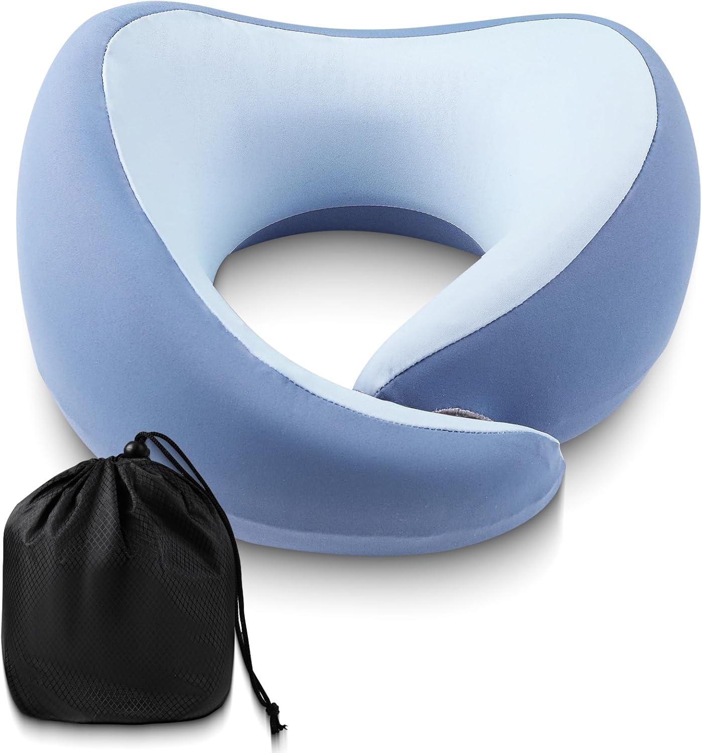 Travel Neck Pillow for Traveling Pillows Support Essentials Flying Long Flights Plane Gifts Pain Airplanes Memory Foam