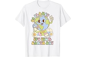 Teacher Kids Earth Day Retro T-Shirt