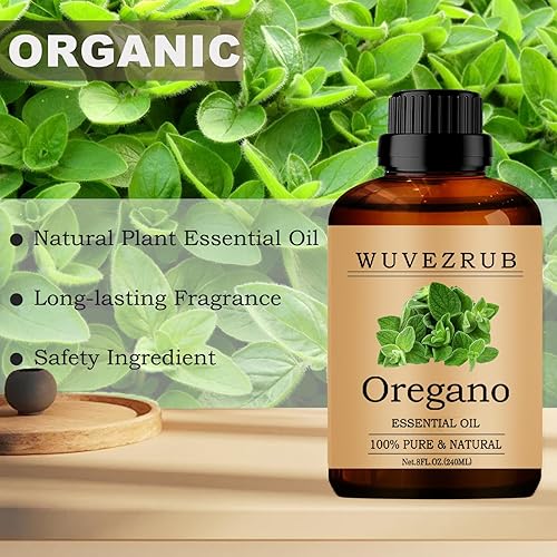 Miniatura 405 de Aceites Esenciales de Orégano, 60ML Aceite Esencial Puro y Natural para Difusor de Aromaterapia - Orégano / 2 Fl Oz