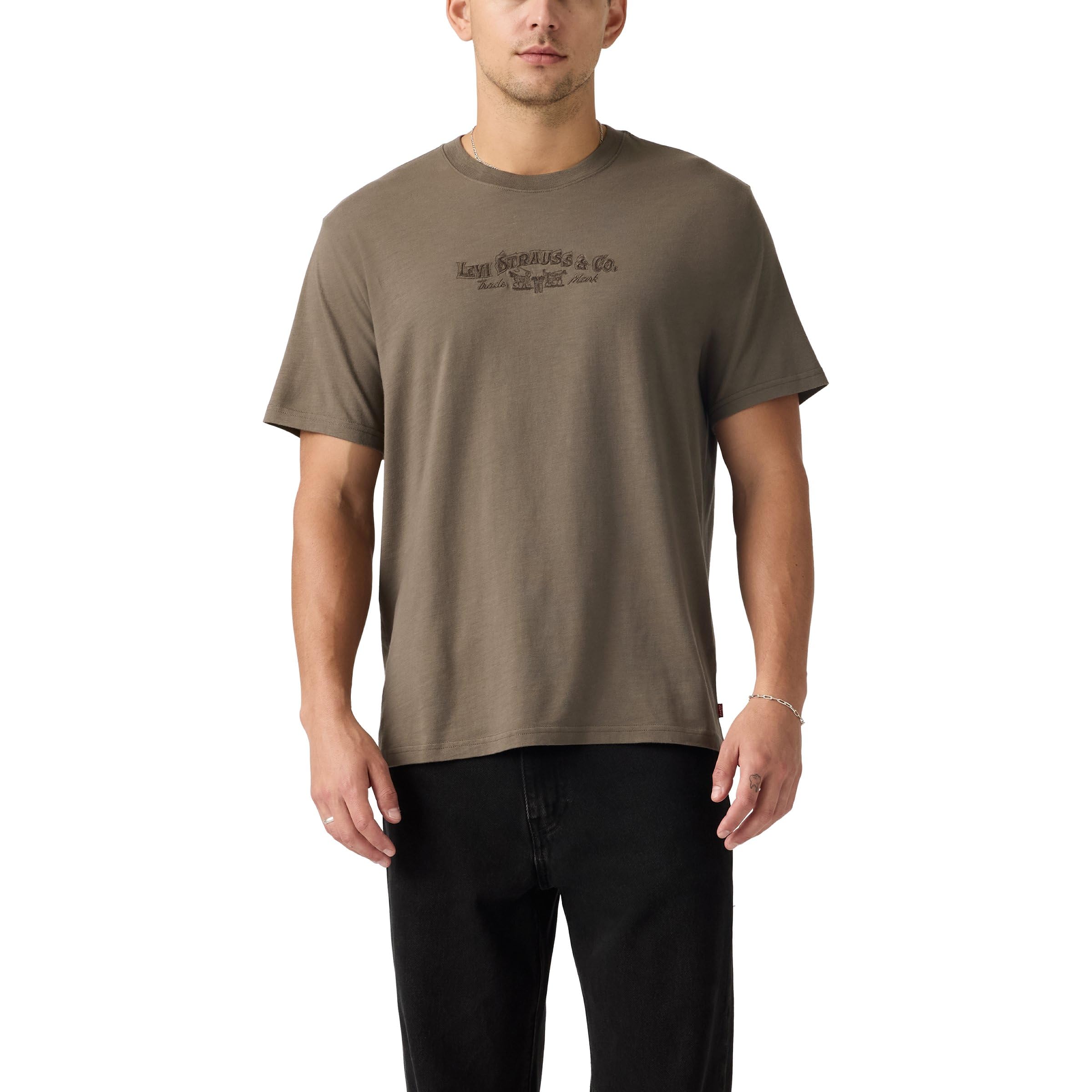 Levi's Men's Serif Ls&Co 1 Bungee Ss Relaxed Fit Tee