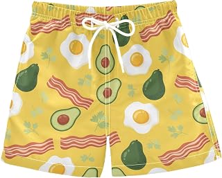 Boys' Swim Trunks Quick Dry Board Shorts Youth Beach Swimming Shorts Summer Bathing Suit 2-16 Years
