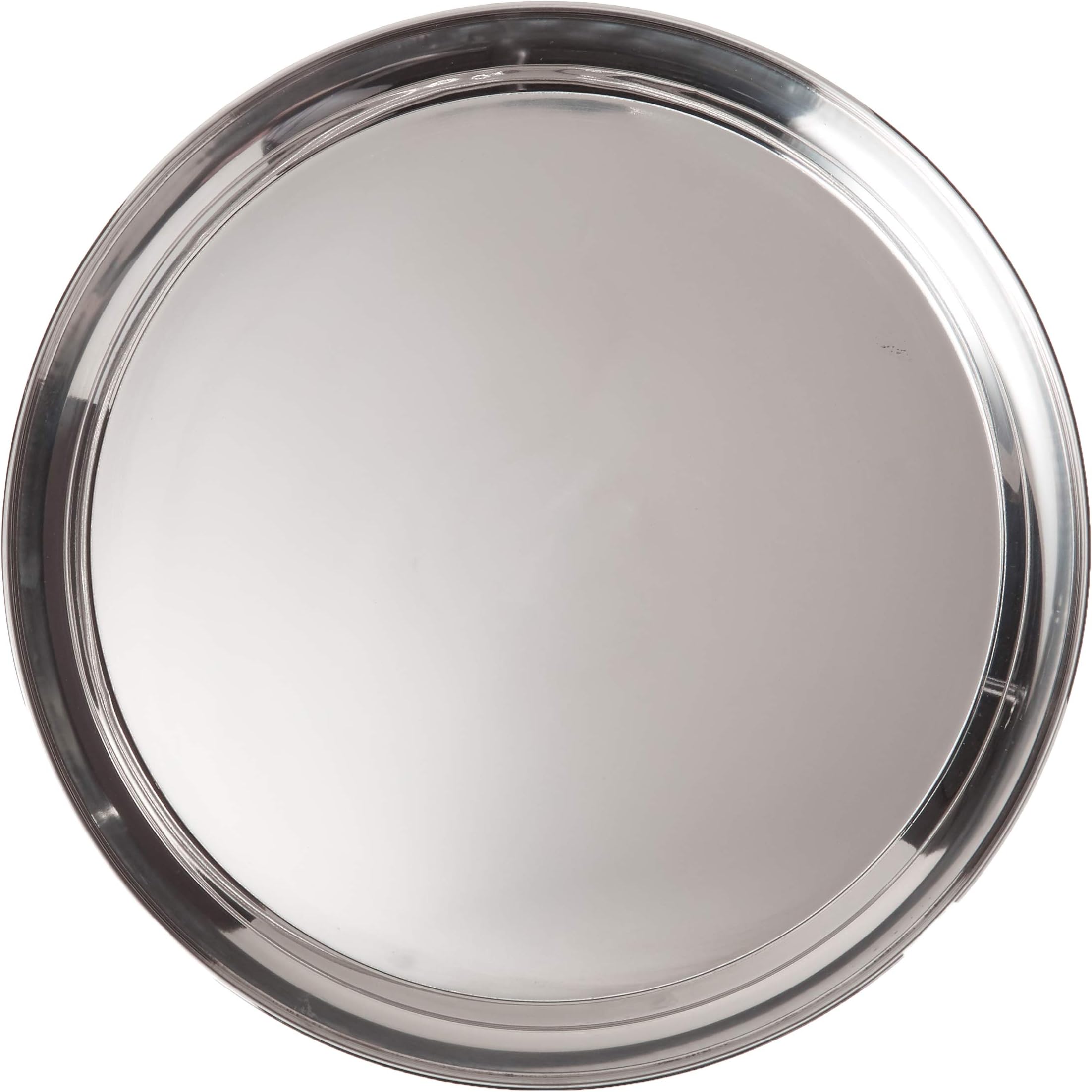 Amazon.com: ZEAYEA 6 Pack Stainless Steel Round Tray, 12 Inch Bar ...