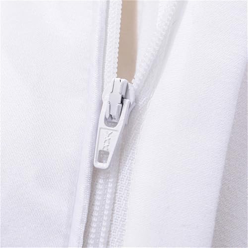 Miniatura 10 de Haru Homie Juego de funda de edredón reversible de microfibra con estampado de Mickey Mouse para parejas, juego de ropa de cama de 3 piezas con