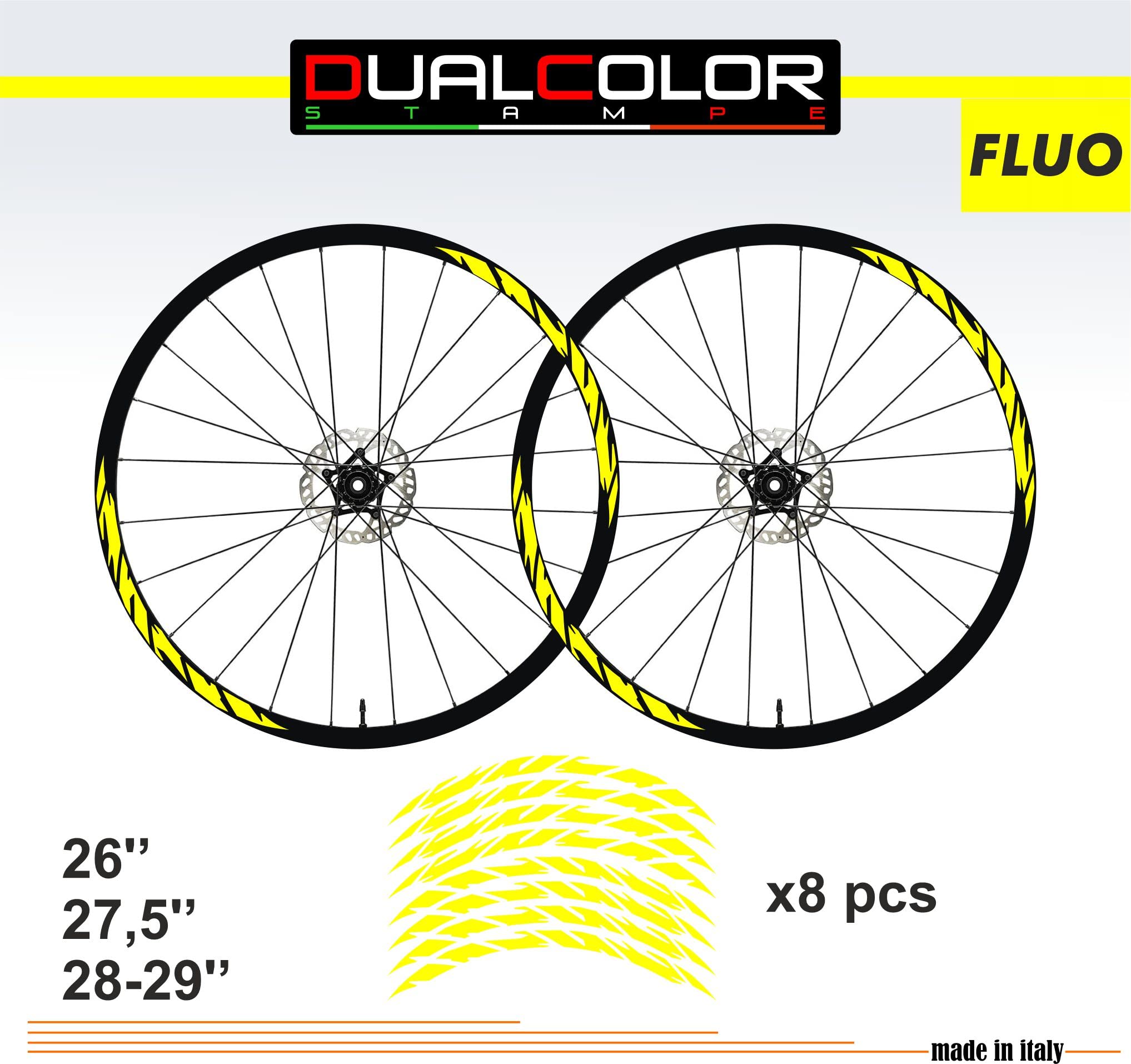 Adesivi Per Cerchi Bici MTB 26-29 Pollici - Vinile Lucido Grigio, Impermeabile, UV Resistente, Larghezza 1cm - Foto 7