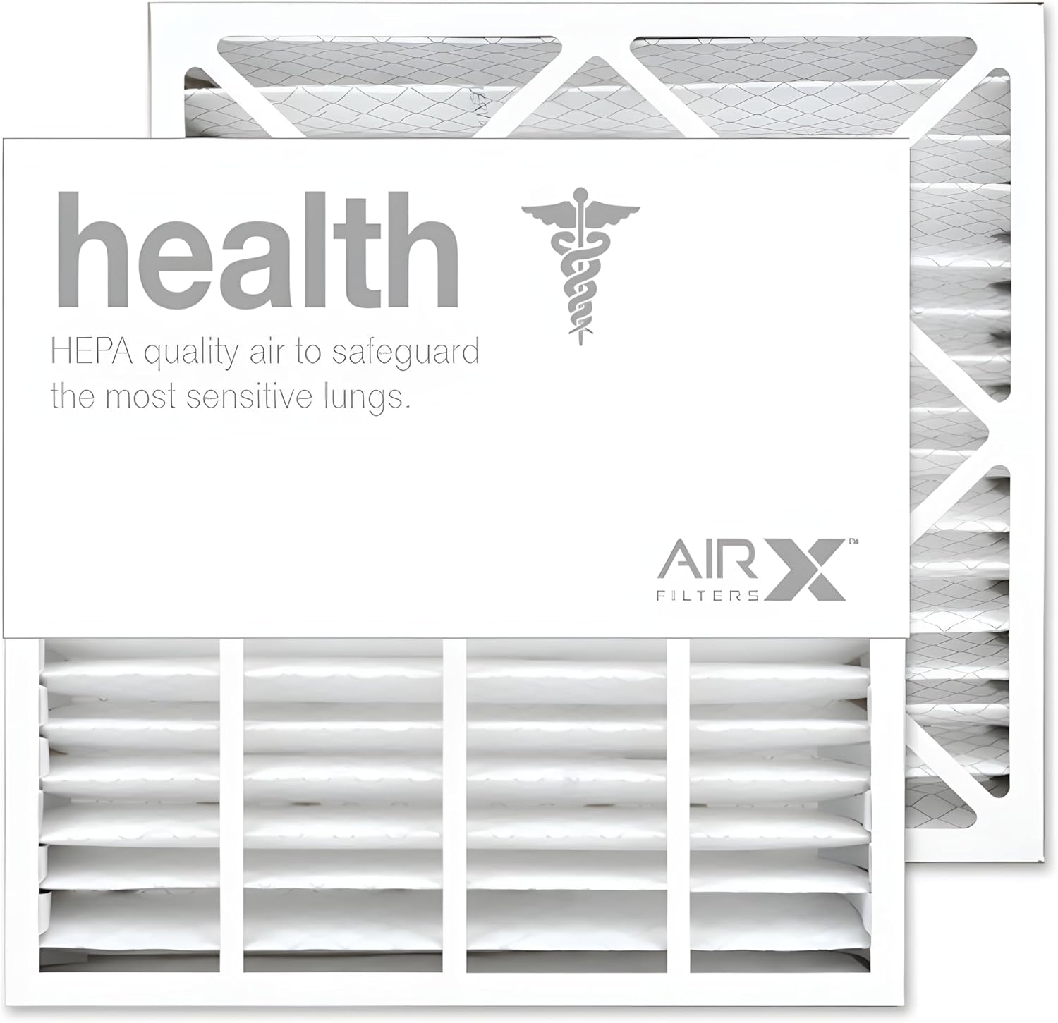 19x20x4 Air Filter by AIrX Filters HEALTH Bryant/Carrier FILXXFNC-0021 Replacement For Furnace Filter AC Air Filter - MERV 13, 2-Pack