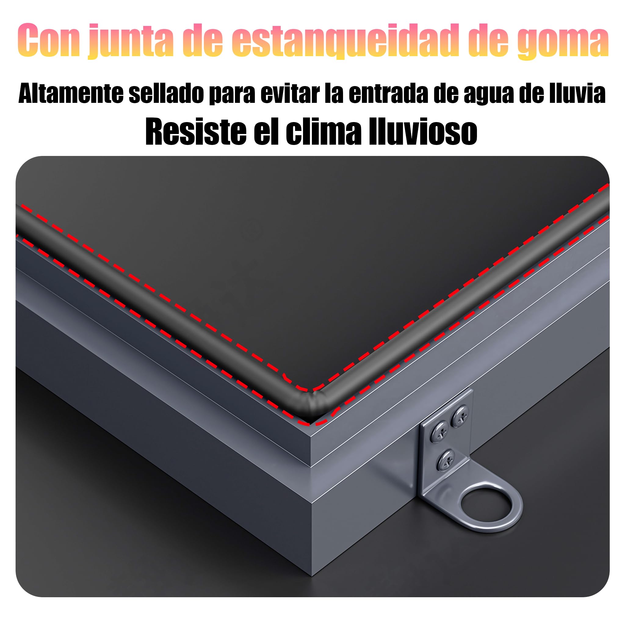Trampilla De Suelo Placa De Cubierta De Escotilla De Tejado,Trampilla De Suelo Tapa De Salida De áTico Resistente(Interior:750 * 750mm/Exterior:860 * 860mm/Dimensiones Personalizables)