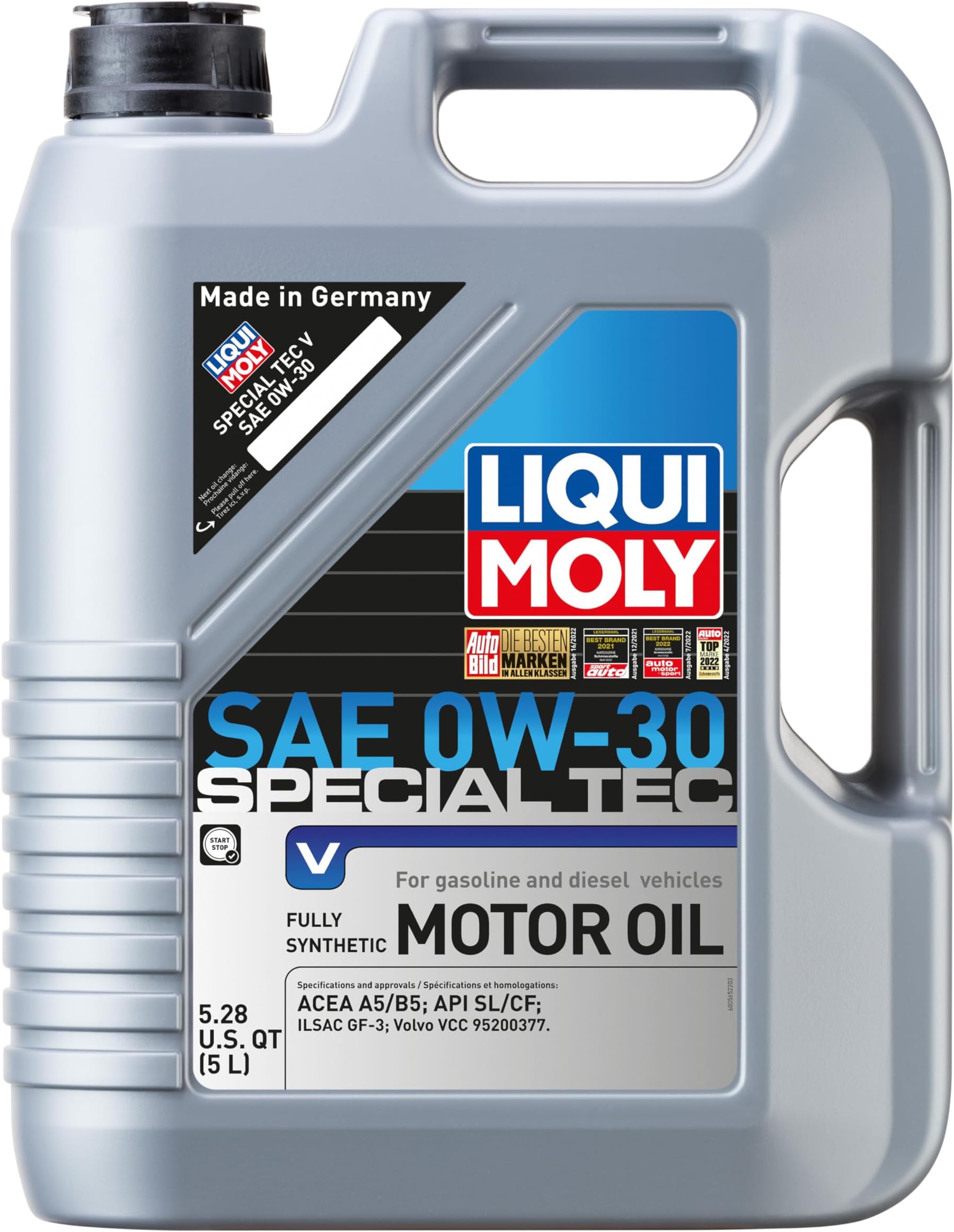 Special Tec V 0W30 Motor Oil | 5 L | Fully synthetic engine oil | SKU: 20204