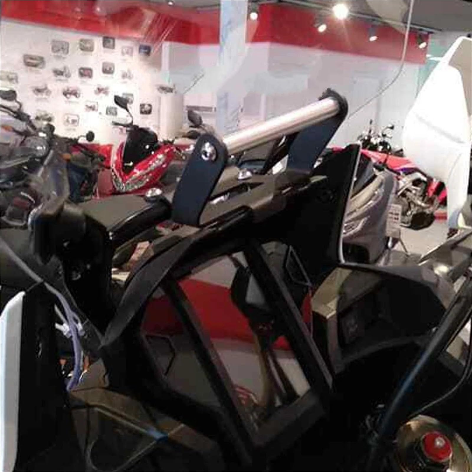 Uchwyt na telefon Uchwyt Do telefon komórkowy, nawigacja GPS, stojak Do motocykl, płyta montażowa, Do do Hondy Africa Twin CRF1000L 2018-2019 Motocyklowy uchwyt nawigacyjny GPS(22mm)
