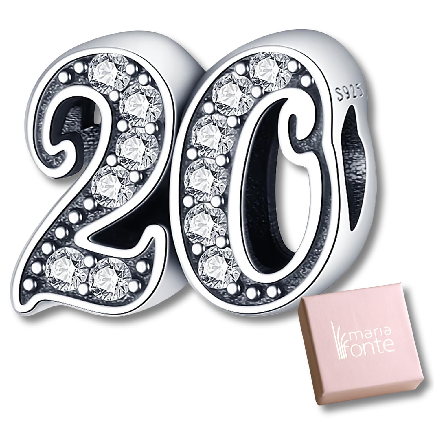 Pendentifs Charm compatibles avec toutes les marques, pour anniversaire perles originales et charmantes en argent 925perle porte-bonheur pour maman cœur famille Noël femme