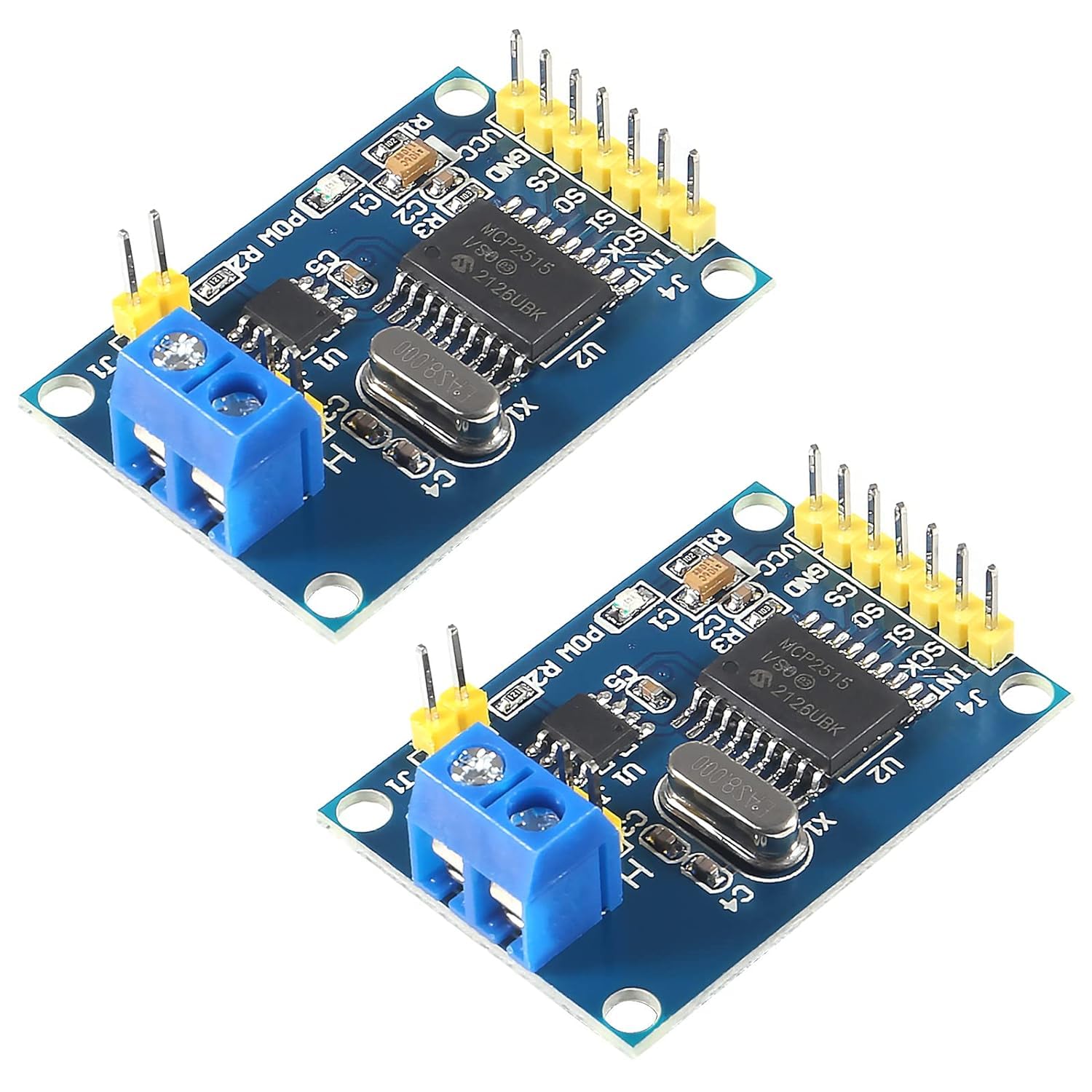See full amazon price history chart for IDUINO 2Pcs MCP2515 CAN Bus Module TJA1050 Receiver SPI Module for Compatible with Arduino 51 MCU ARM Controller Development Board IDUINO 2Pcs MCP2515 CAN Bus Module TJA1050 Receiver SPI Module for Compatible with Arduino 51 MCU ARM Controller Development Board (B0CPJMX1JR) Amazon Price History, Amazon Price Tracker