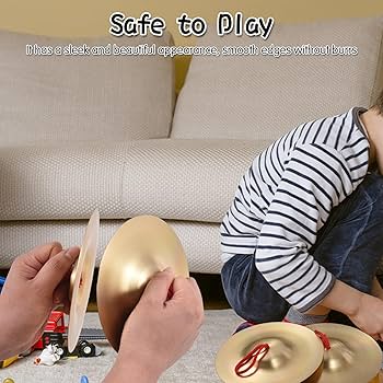 Amazon.co.jp: summina ミニ スモール ブラス ハンドシンバル