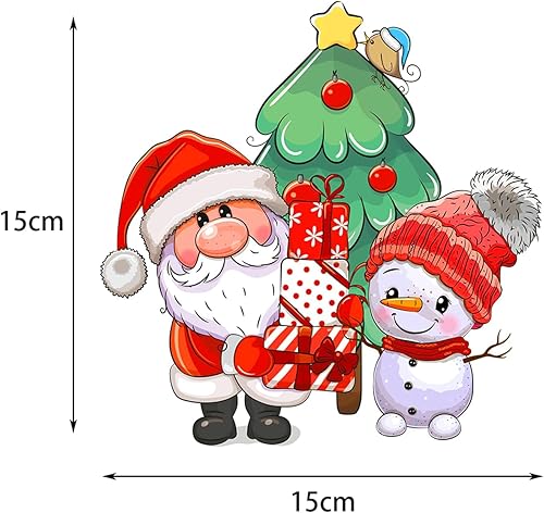 Miniatura 2 de 9 piezas de centros de mesa de Navidad, centros de mesa de nido de abeja de Navidad, muñeco de nieve, reno, para Navidad, vacaciones, cena,