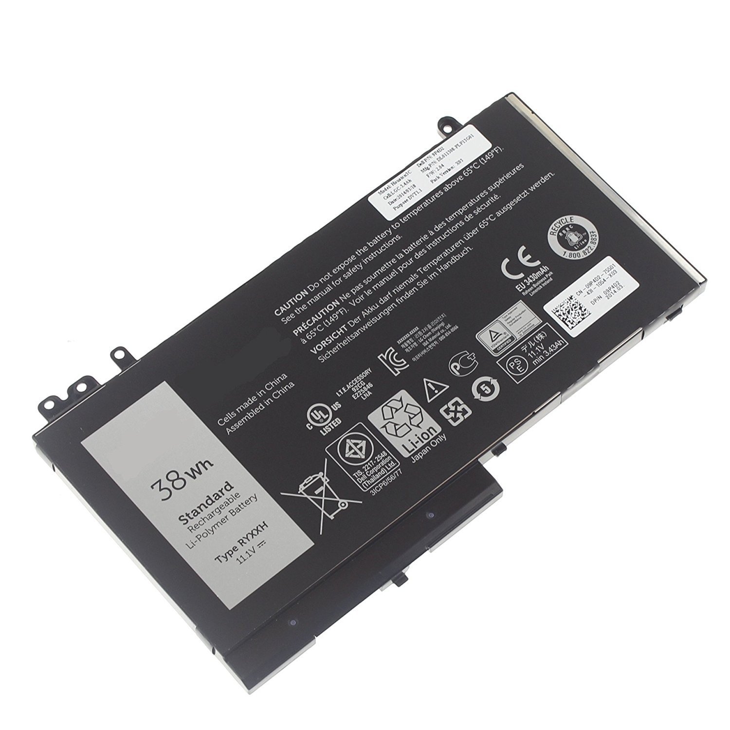 Dell Vvxtw Laptop Spare Part Battery