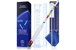 Hydrometer Test Kit: Triple Scale Mead Stabilizer For Homebrewing