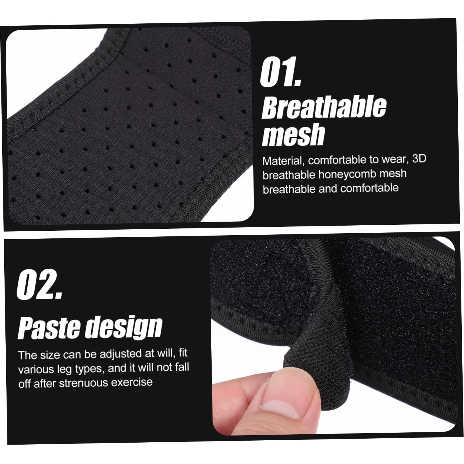 HAPINARY Men's Patella Kneepad Sports Knee Brace for Relief Breathable Knee Support Straps