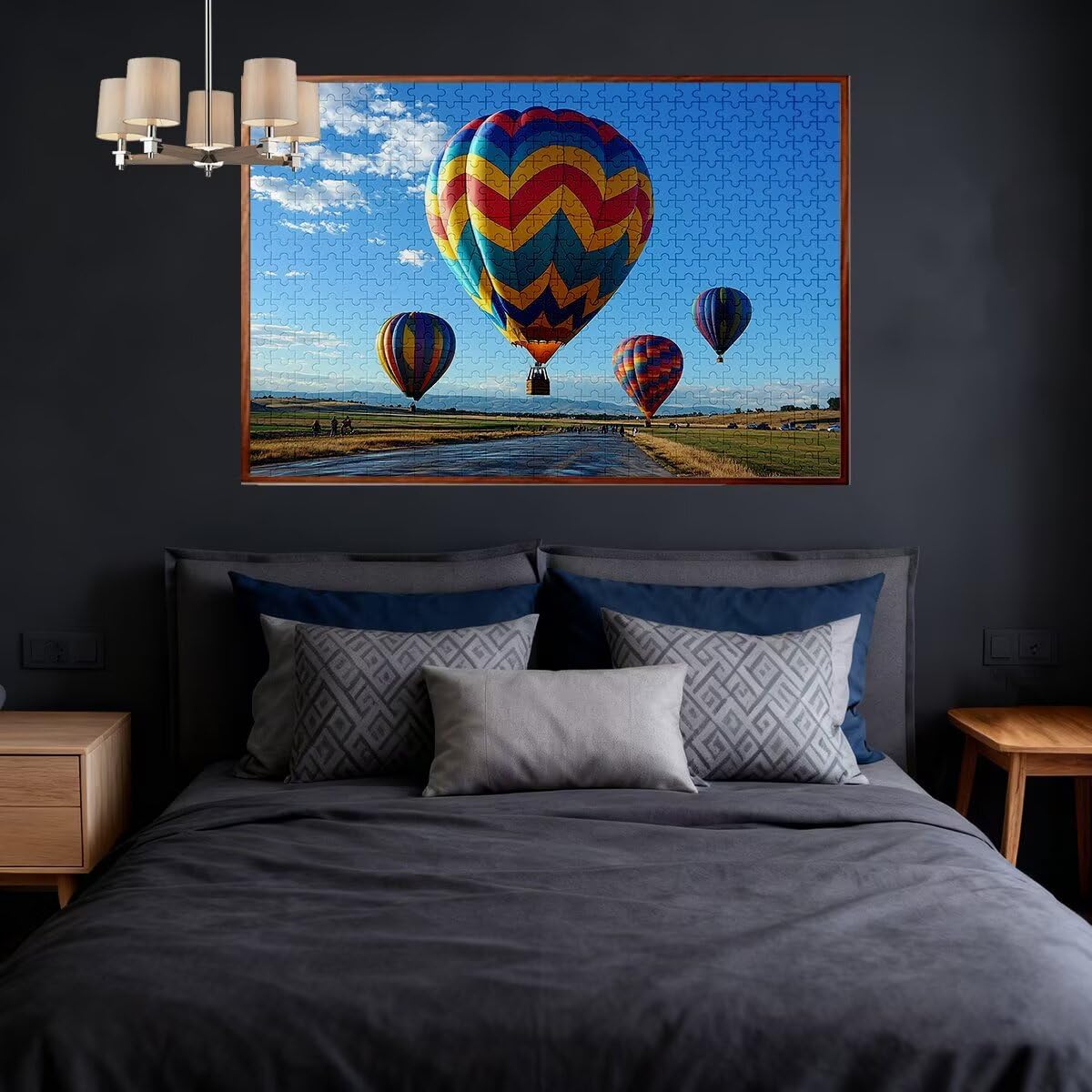 Puzzle dla dorosłych 5000 układanek krajobrazowych 5000 sztuk dla dorosłych drewniane nowoczesne gry logiczne klasyczna edukacyjna wymagająca gra dla całej rodziny dekompresyjna dekoracja prezenty 156