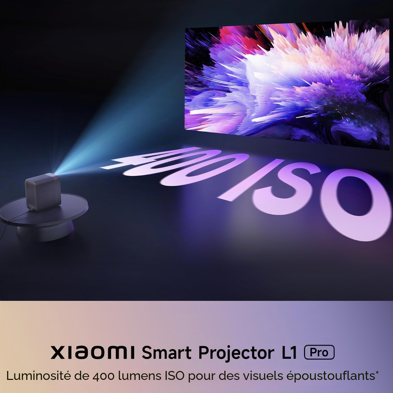 XIAOMI Vidéoprojecteur Smart Projector L1 Pro Noir