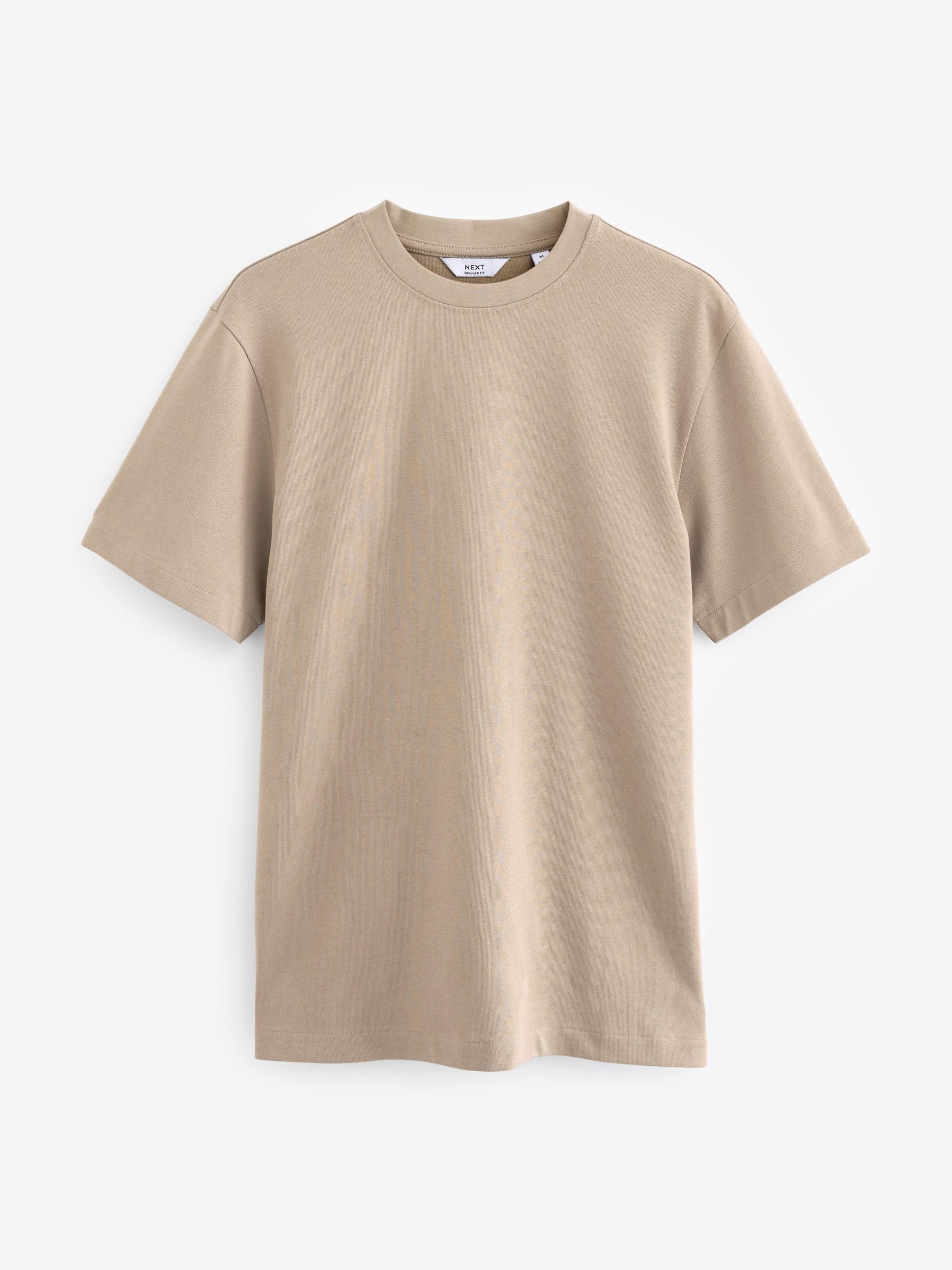 NEXT Hombres Pack de 3 Camisetas de Corte estándar y Tejido Grueso