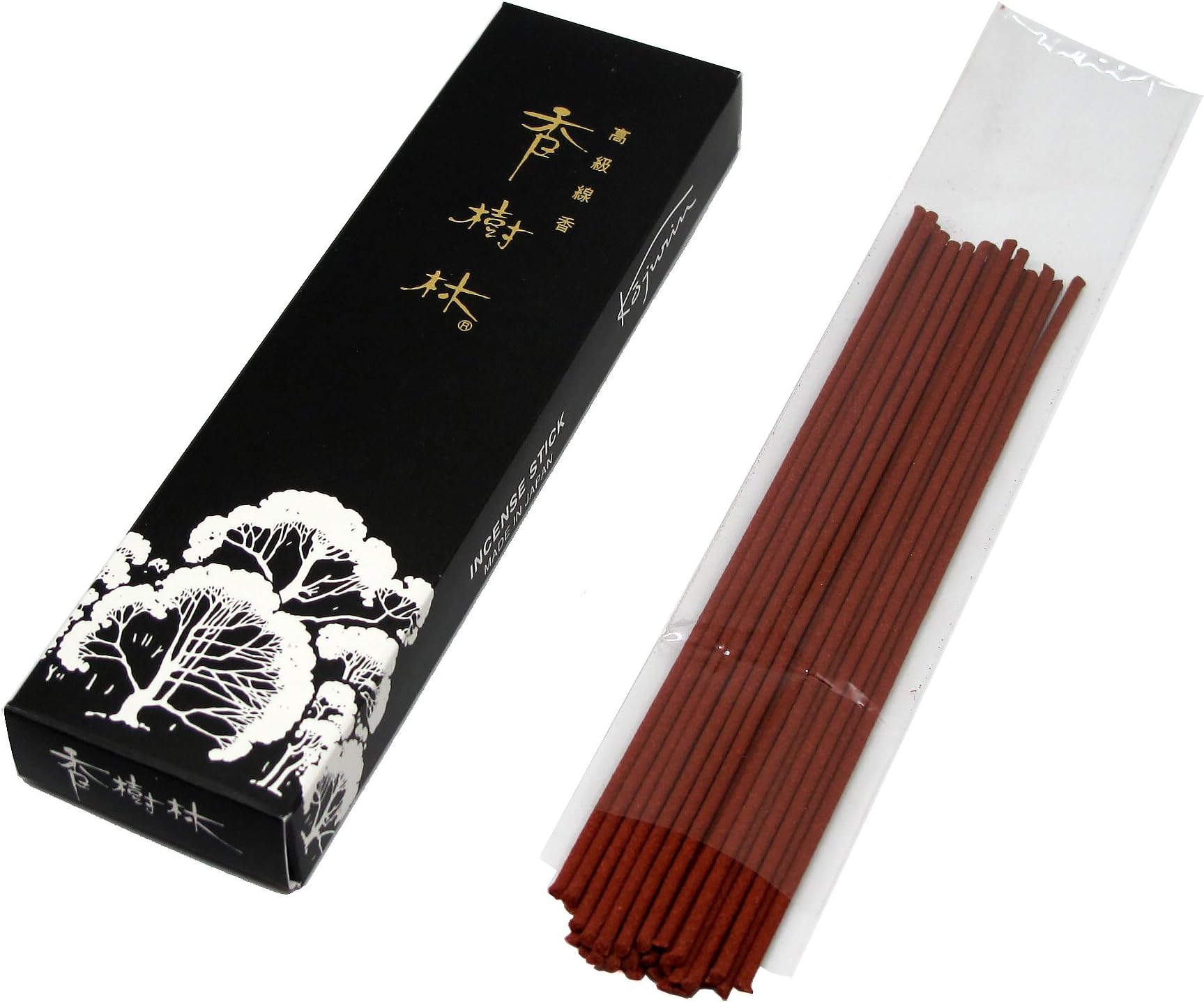 Japanese Sandalwood Incense Sticks Kojurin - Small Pack Trial Size - 5.5 inches 27 Sticks - Made in Japan