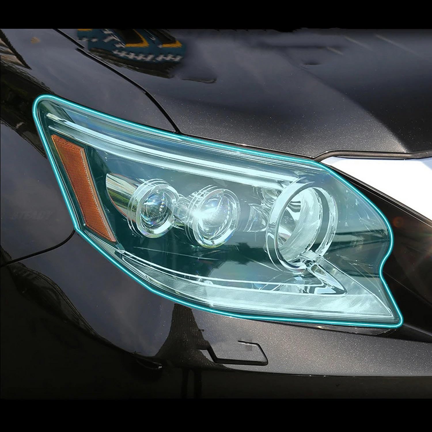 Film protecteur pour phare de voiture Lexus GX 400 460 TPU contre les impacts de gravillons