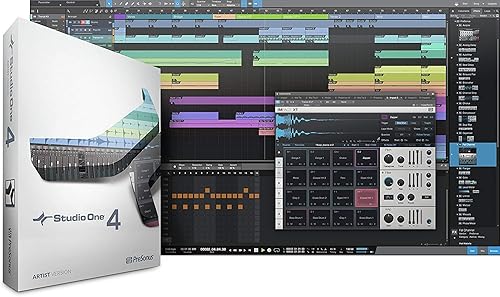 Miniatura 5 de PreSonus AudioBox 96 USB 2 × 2 Interface Grabación Bundle con micrófono de condensador cardioide LyxPro, auriculares HAS‑10, filtro pop, montaje de
