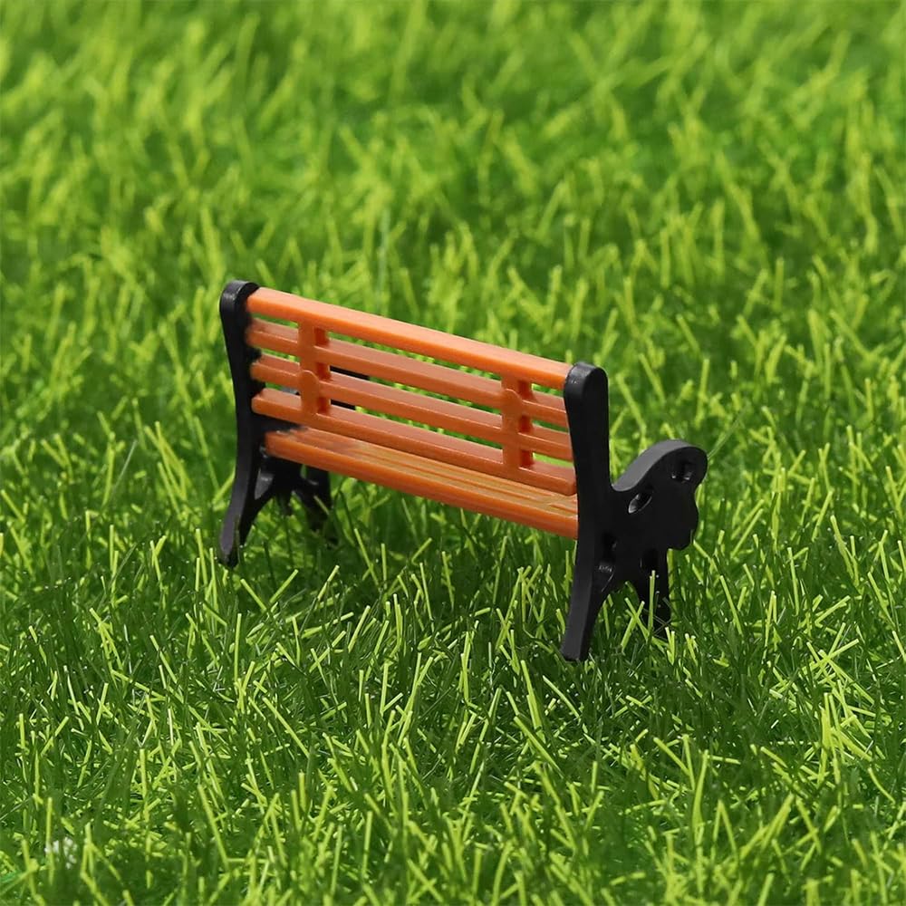 ENSEMBLE BANC DE parc pour modèle de train échelle HO TT 187