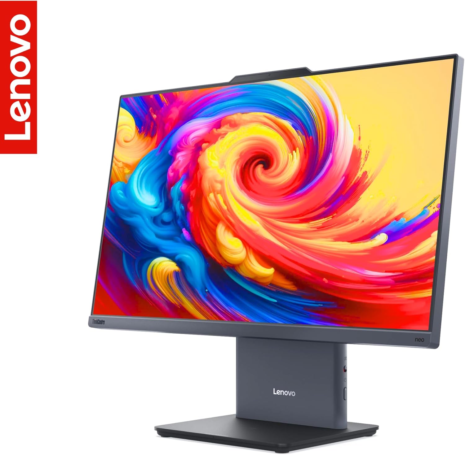 Lenovo ThinkCentre Neo50a Gen 5 All-in-One Business Desktop PC | 24” FHD IPS Display | Intel Core i5-13420H | 16GB DDR5 RAM | 512GB SSD | 5MP AI Webcam | HDMI in&Out | Copilot AI | Windows 11 Pro