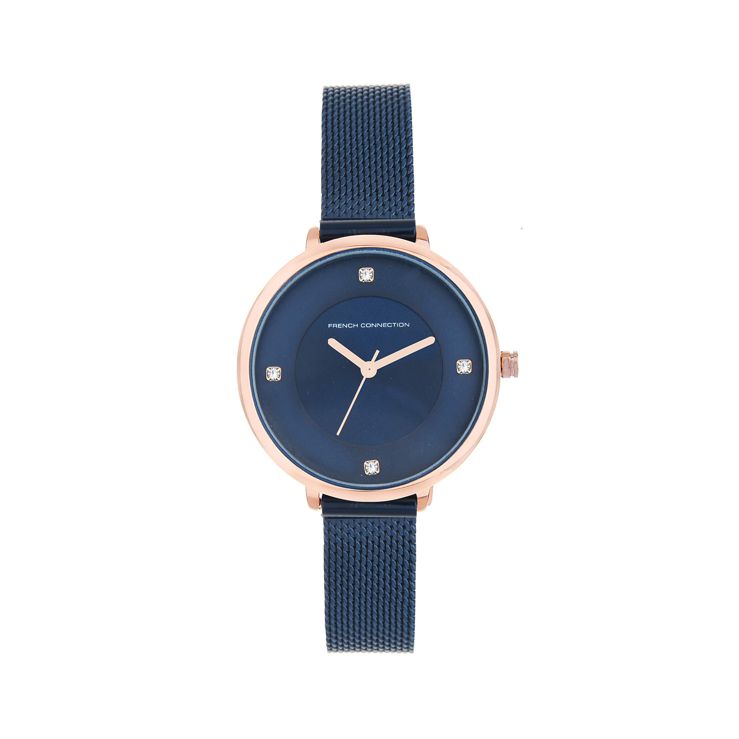 French Connection Stainless Steel Analog Blue Dial Womens Watch-Fcn0007A-R, Band_Silver (B08JM5Q17K) Amazon Price History, Amazon Price Tracker